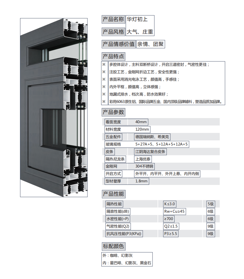 廣東賽獅盾建材有限公司,一體平開窗,廣東藍光推拉窗